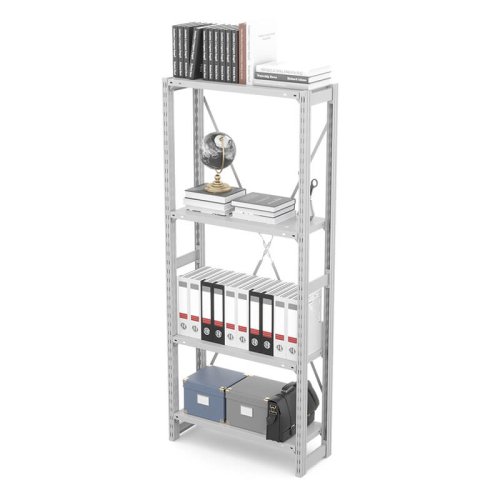 Стеллаж для офиса ГТС Универсал, 2000x700x600 мм. Полки: метал. перф.  4 шт. (ТСУ 20070641)