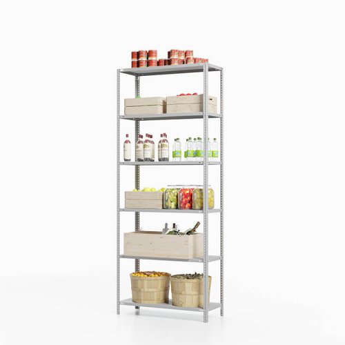 Стеллаж для погреба ТС Лайт, 2000x700x500 мм. Полки: 6 шт. металл (ТС 20070560)