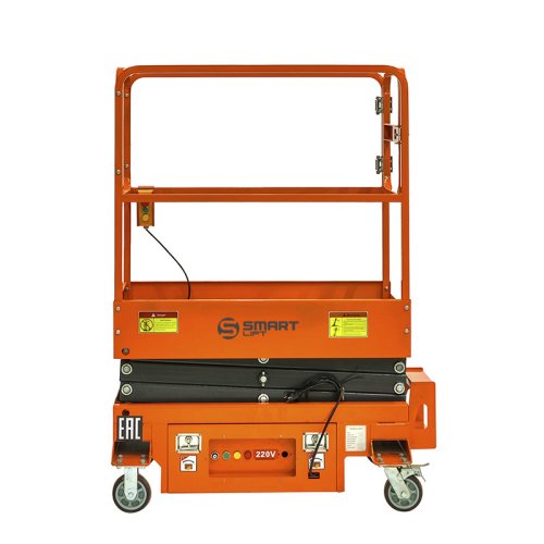 Подъемник ножничный несамоходный SJY-0.3-3.9 (380В; 300 кг; 3,9 м) SMARTLIFT (SMART)