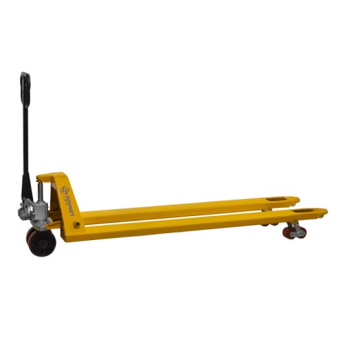 Тележка гидравлическая (рохля) SD-L (AC25; 2500 кг; 1500х550 мм; PDP) SMARTLIFT