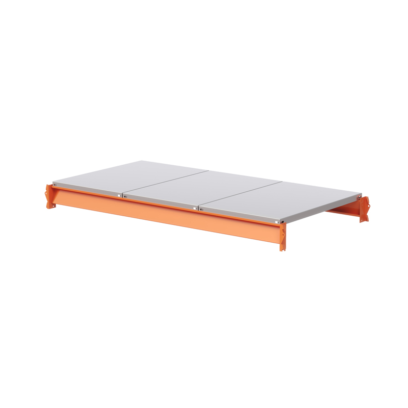 Ярус стеллажа Оптима, металлический сплошной настил (1530х785 мм)