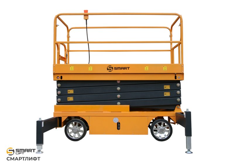 Подъемник ножничный несамоходный SJY-0.3-7 (380В; 300 кг; 7 м) SMARTLIFT (SMART)
