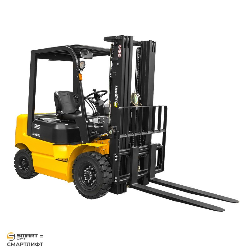 Электропогрузчик EFL252 (2500 кг; 3,3 м; li-ion 80В / 280Ач) SMARTLIFT