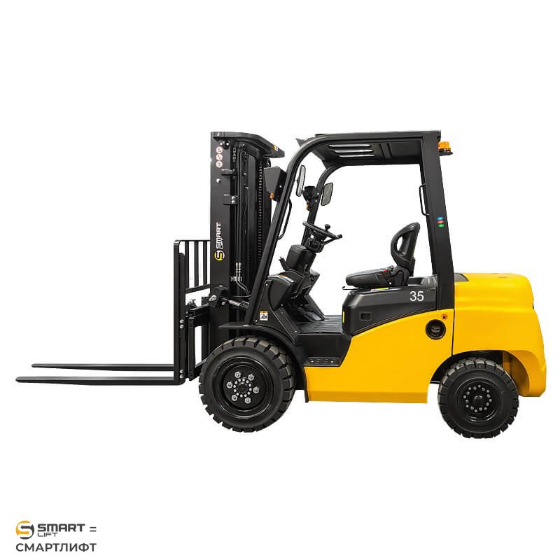 Погрузчик дизельный CPCD35T8 (3500 кг; 4,8 м; Mitsubishi S4S) СМАРТЛИФТ (SMARTLIFT) – изображение №3