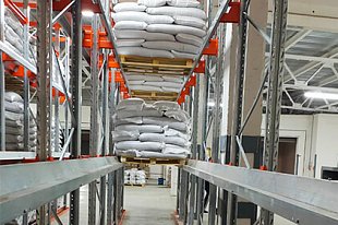 Для крупнейшего производителя гречневой крупы был реализован проект по комплексному оснащению склада
