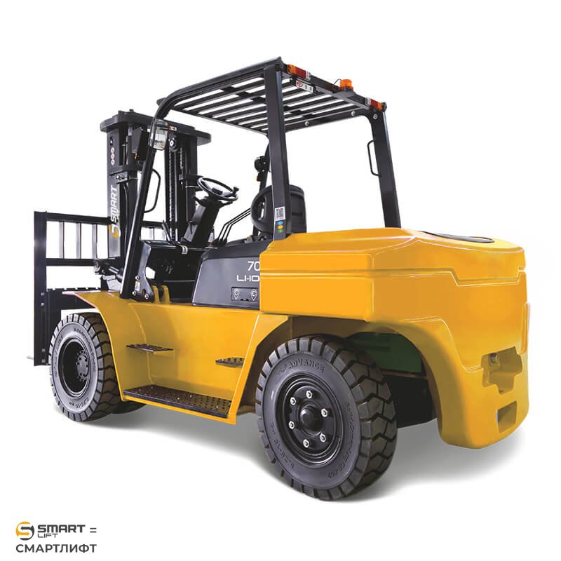 Электропогрузчик EFL702 (7000 кг; 6 м; li-ion 80В / 820Ач) СМАРТЛИФТ (SMARTLIFT)