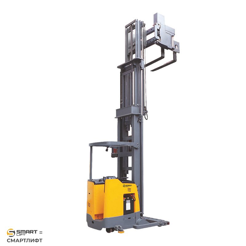 Узкопроходный ричтрак OPD15L (1500 кг; 4,5 м; 48В / 450Ач) SMARTLIFT