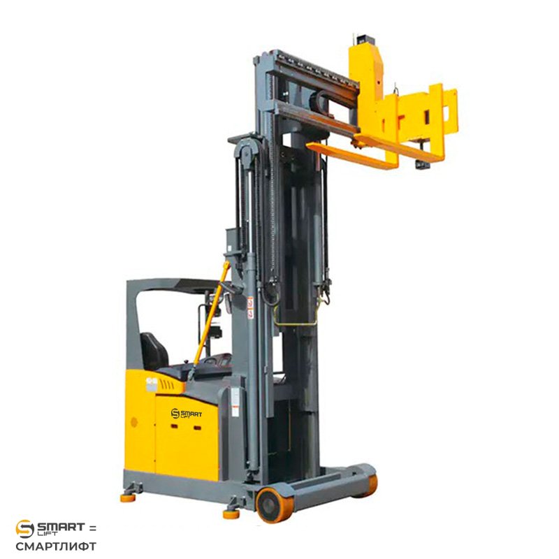 Узкопроходный ричтрак OPD15 (1500 кг; 5 м; 48В / 1000Ач) SMARTLIFT