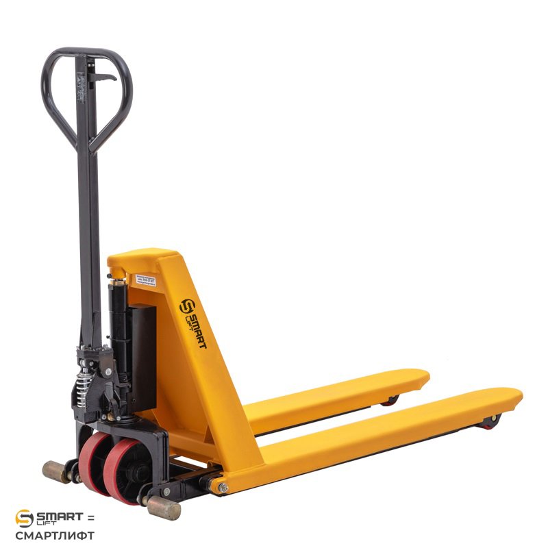 Гидравлическая тележка (рохля) SD-HL (HLT15, г/п 1500 кг, 1150x550 мм, высокоподъемная 800 мм) СМАРТЛИФТ (SMARTLIFT) / СМАРТ (SMART)
