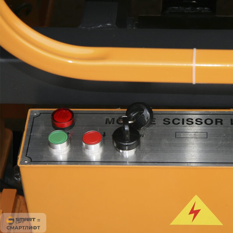 Подъемник ножничный несамоходный SJY-0.3-12 (380В; 300 кг; 12 м) СМАРТЛИФТ (SMARTLIFT) / СМАРТ (SMART) – изображение №6